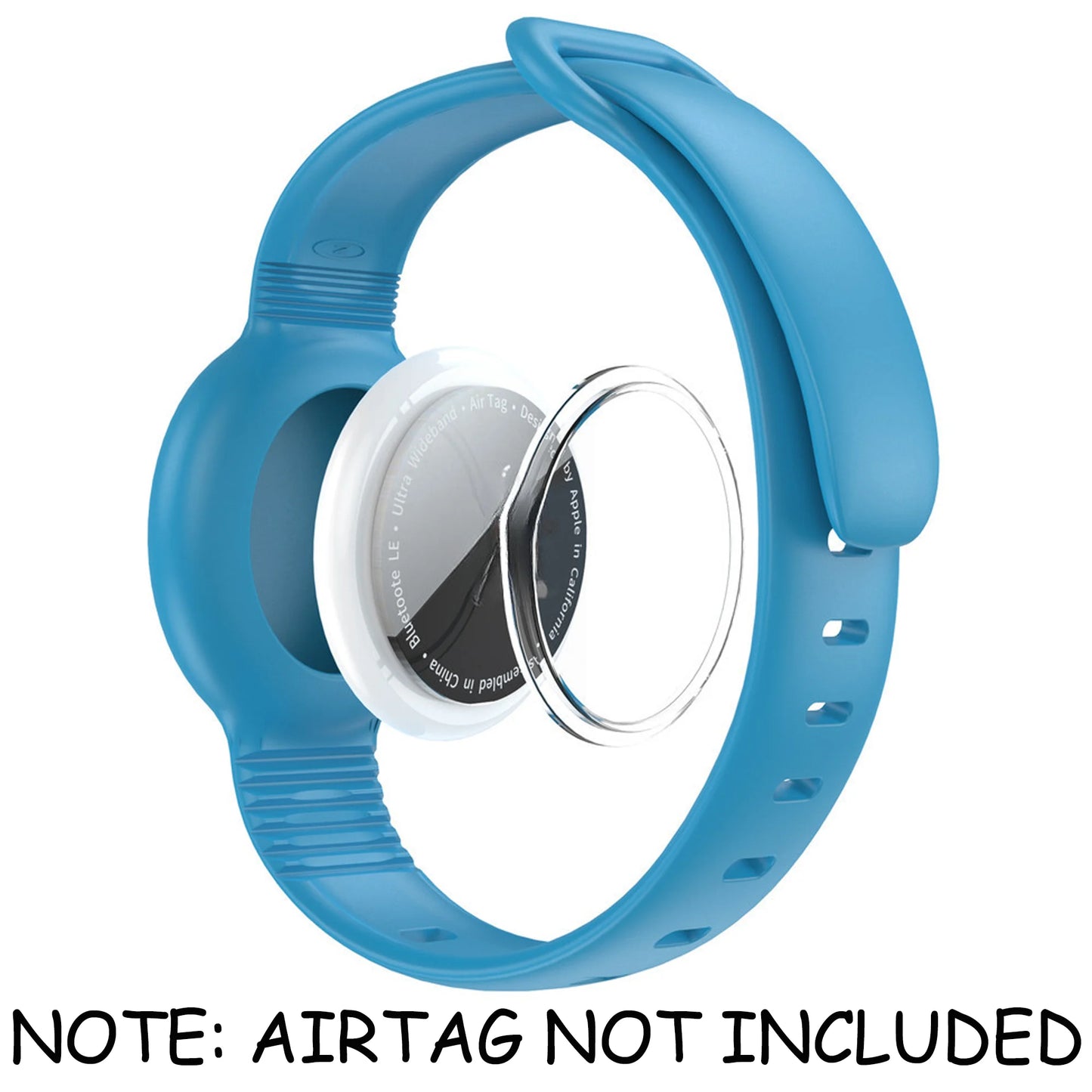 Waterproof AirTag Bracelet for Kids Nylon Hidden Tracker Wristband Toddler Band