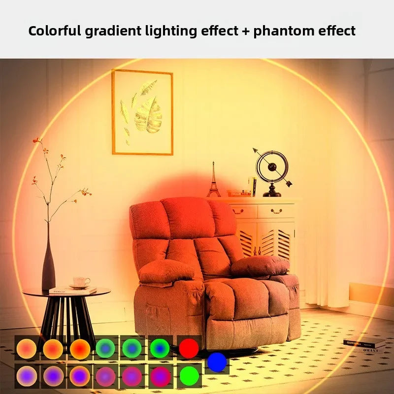 Smart RGB Motion Sensor Wall Light – Rechargeable Magnetic Night Lamp