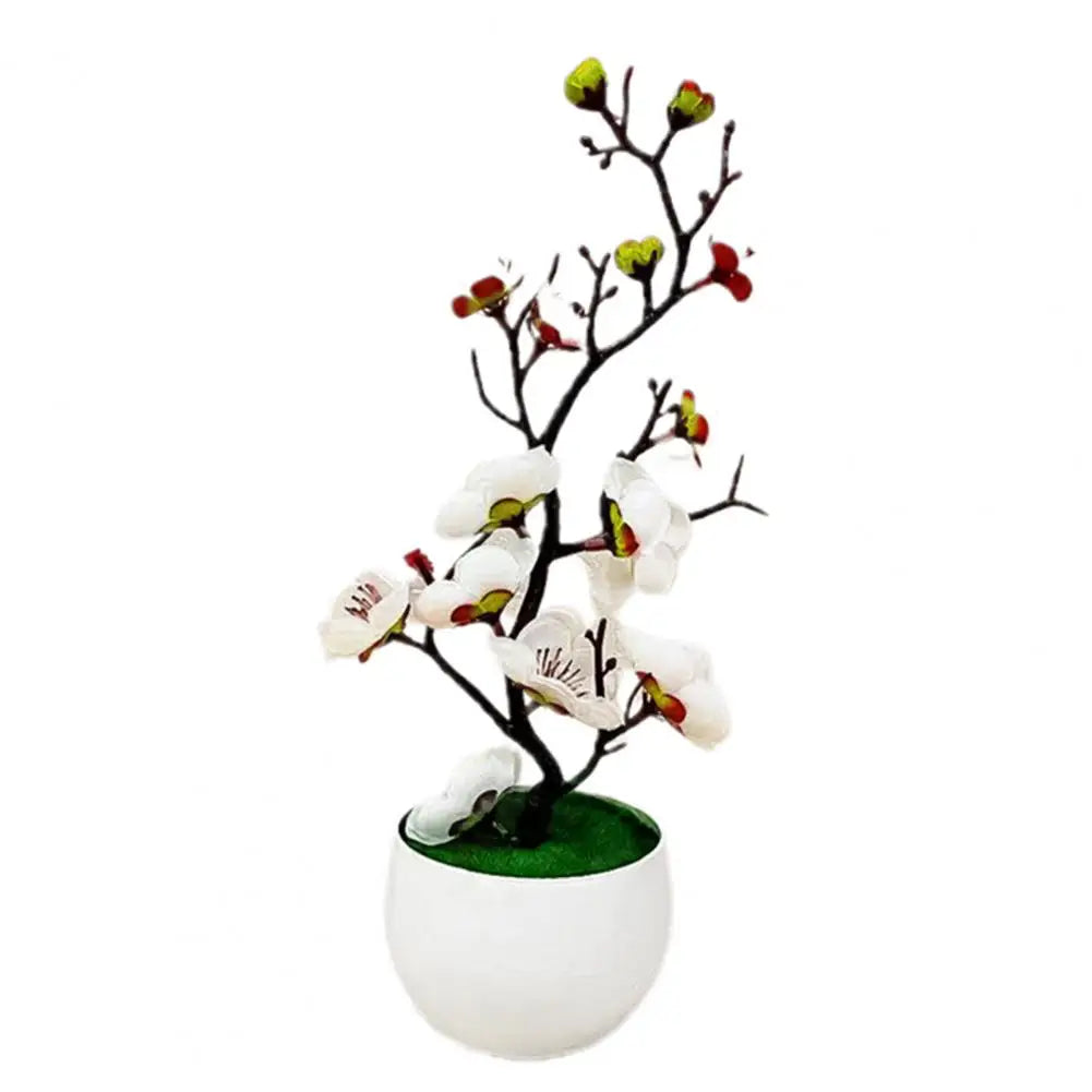 Artificial Bonsai Plum Blossom Sakura Tree