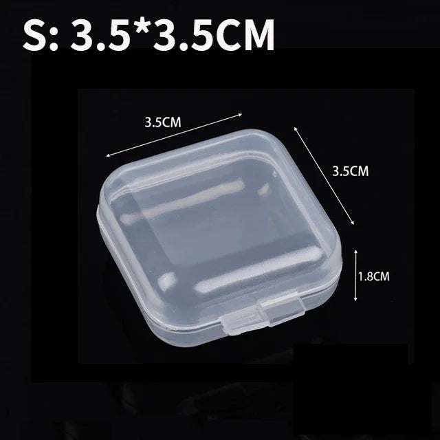 Mini Transparent Jewelry Storage Box Set