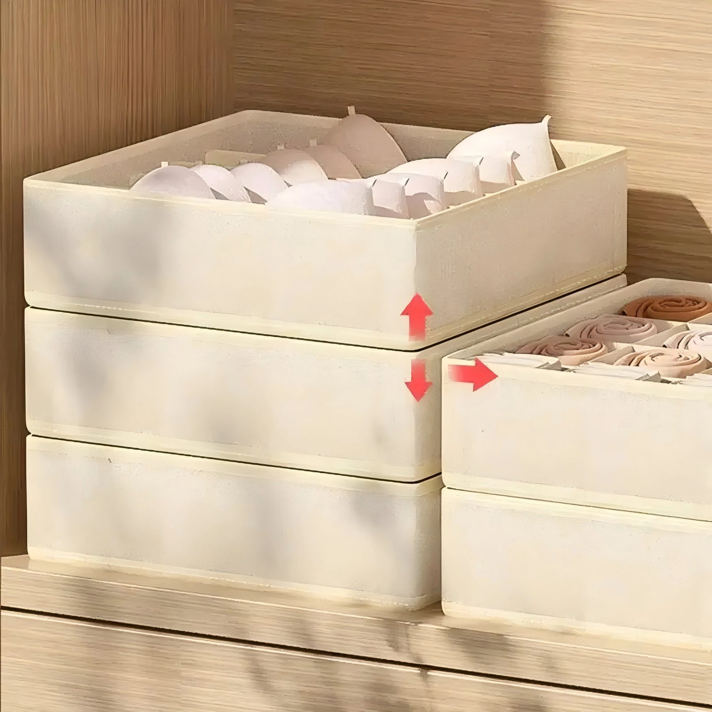 Drawer Underwear Organizer Storage Box