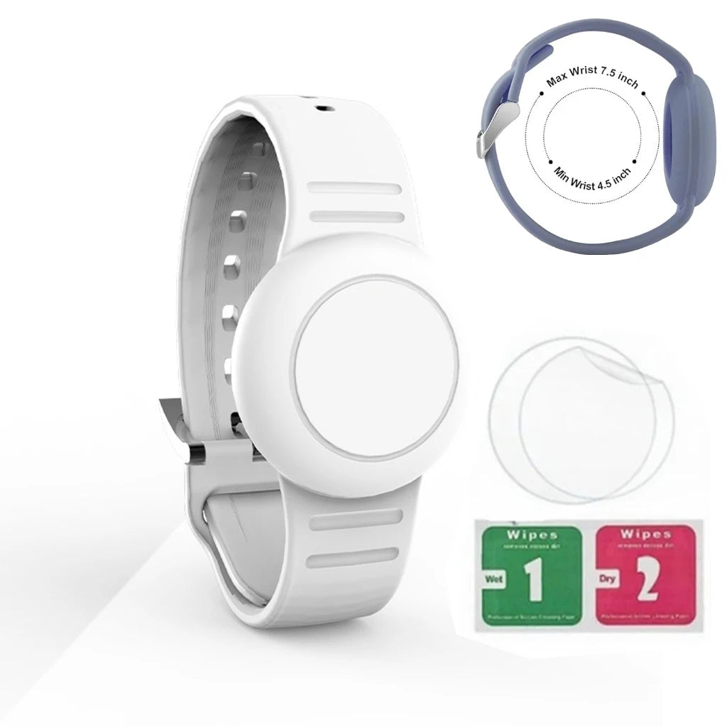 Waterproof AirTag Bracelet for Kids Nylon Hidden Tracker Wristband Toddler Band