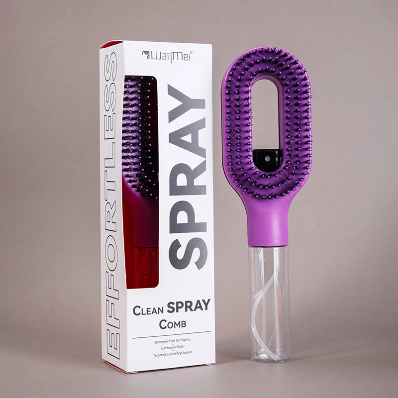 2-in-1 Spray Bottle Scalp Massage Comb