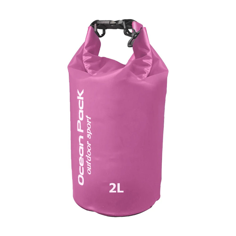 Lightweight Waterproof Floating Dry Bag 2L 5L | PVC Mesh Bag for Kayaking