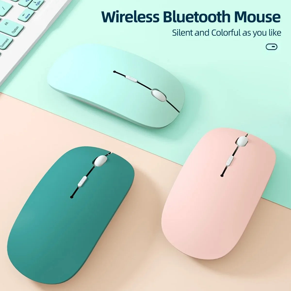 Wireless Bluetooth Silent Computer Mouse