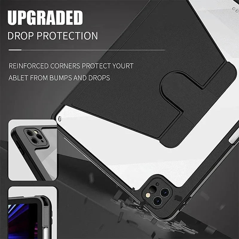 360° Rotating iPad Smart Case (Universal Fit)