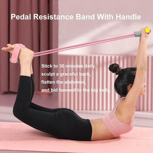 Foot Resistance Bands Set ($25 \times 20\text{cm}$) | Multi-Function Home Gym Equipment