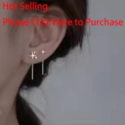 VENTFILLE 925 Sterling Silver Star Earring for Women Girl Personal Originality Trend Hip Hop Neutral Jewelry Gift Dropshipping