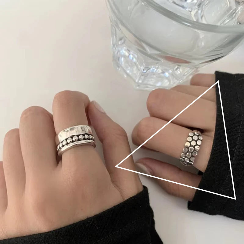 925 Sterling Silver Pearl Smile Adjustable Ring