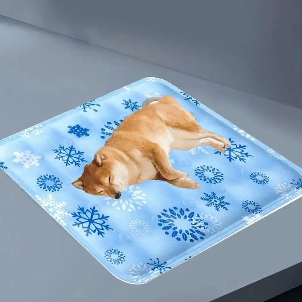 Comfortable Waterproof Pet Cooling Mat | Ice Silk Summer Cooling Pad