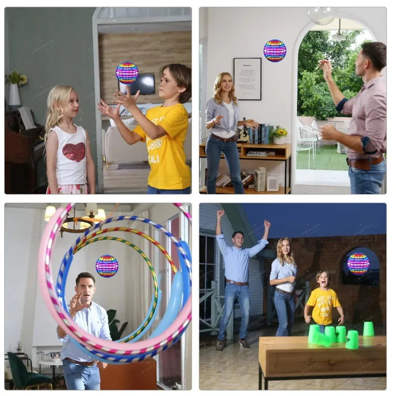 Magic Flying Ball Pro LED Boomerang Spinner Toy
