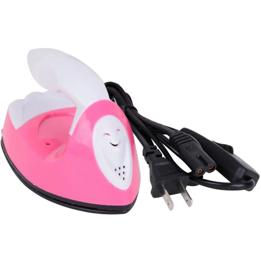Mini DIY Heat Press Machine – Portable Electric Iron for Iron-On Transfers, Patches & Crafting