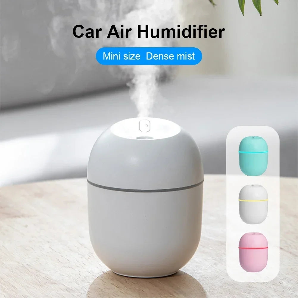 Portable USB Mini Humidifier with LED Light