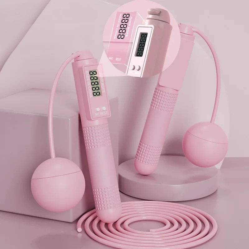 Intelligent Counting Cordless Jump Rope | Professional Dual-Purpose Fitness Tool