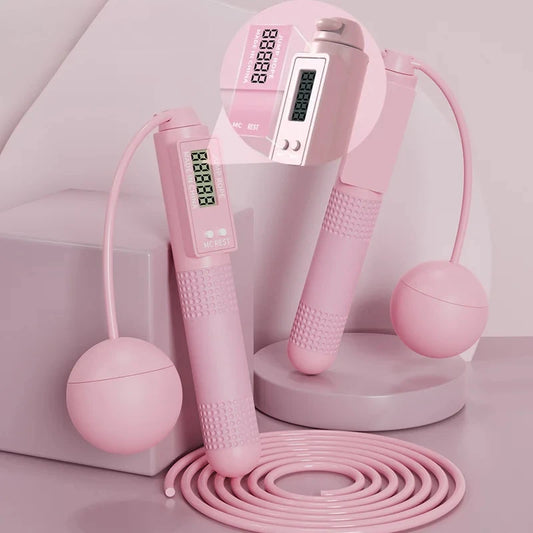 Intelligent Counting Cordless Jump Rope | Professional Dual-Purpose Fitness Tool