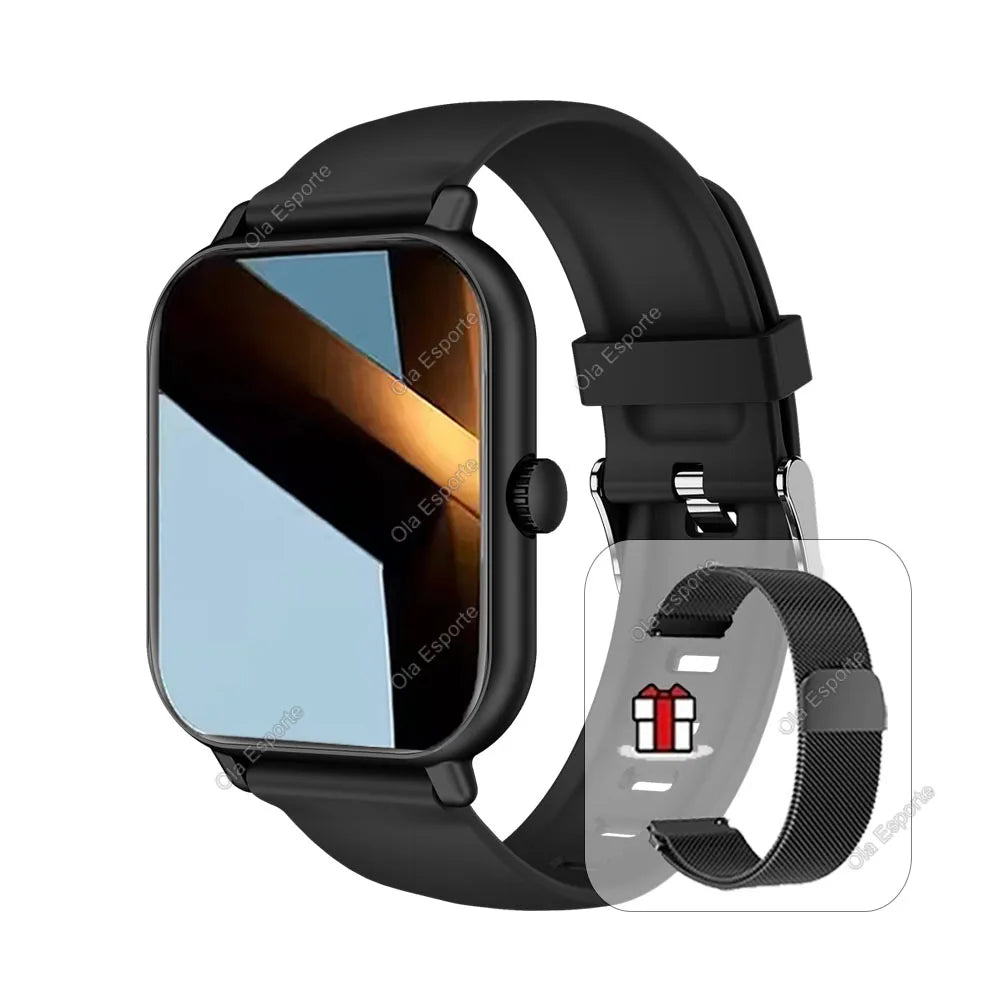 Bluetooth Call Smart Watch 2.01 Inch HD Screen Sports Fitness Tracker Wristband