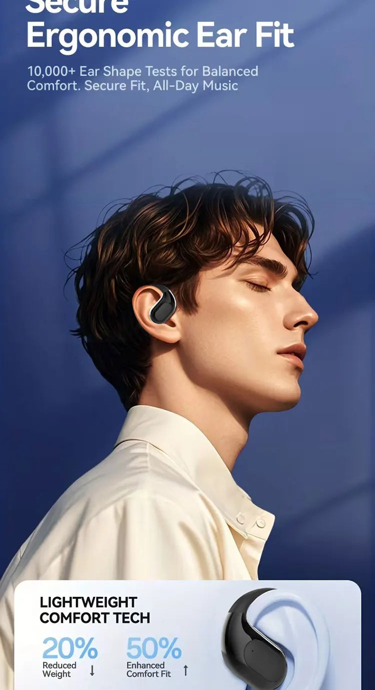 TWS Sports Wireless Bluetooth AI Translator Earbuds – Real-Time Language Translation & Noise Reduction