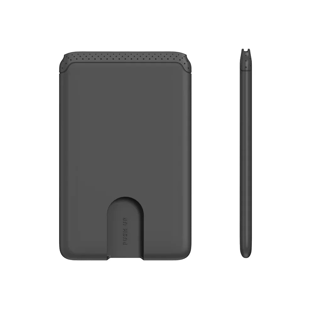 Adhesive Silicone Phone Card Holder Slim Adhesive Wallet For iPhone And Android