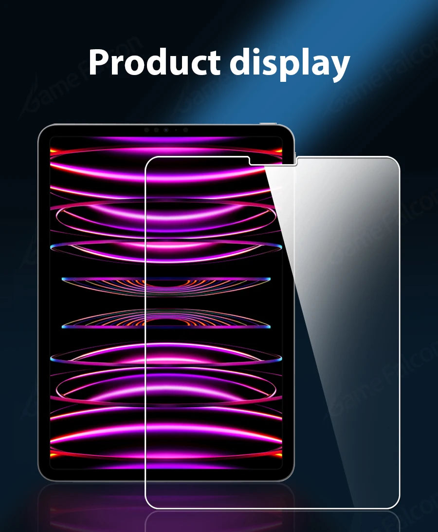 iPad Tempered Glass Screen Protector (Universal Fit)