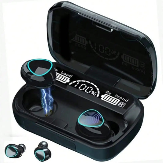 TWS Bluetooth Wireless Headphones | Gaming Headset & Emergency Power Bank