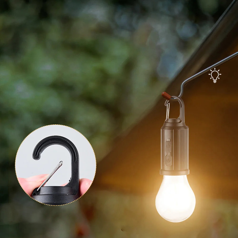 Solar Powered LED Camping Lantern | Waterproof BBQ & Tent Atmosphere Light