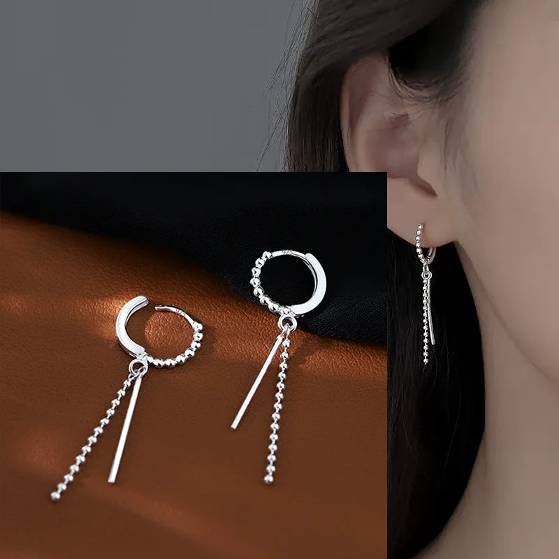 VENTFILLE 925 Sterling Silver Star Earring for Women Girl Personal Originality Trend Hip Hop Neutral Jewelry Gift Dropshipping