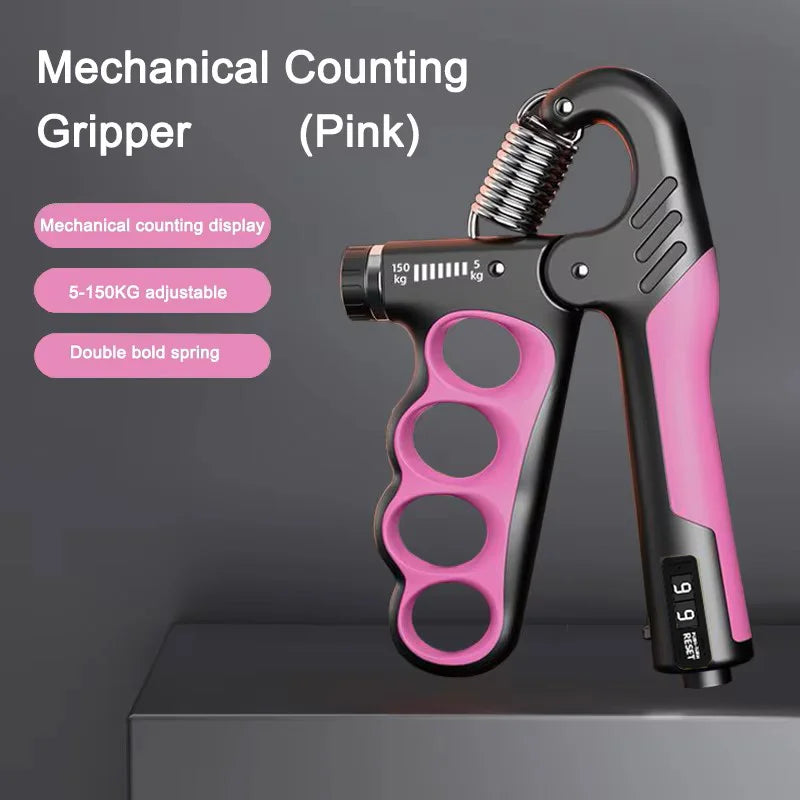 Adjustable Heavy-Duty Hand Strengthener | 5–150kg Grip Strength Trainer