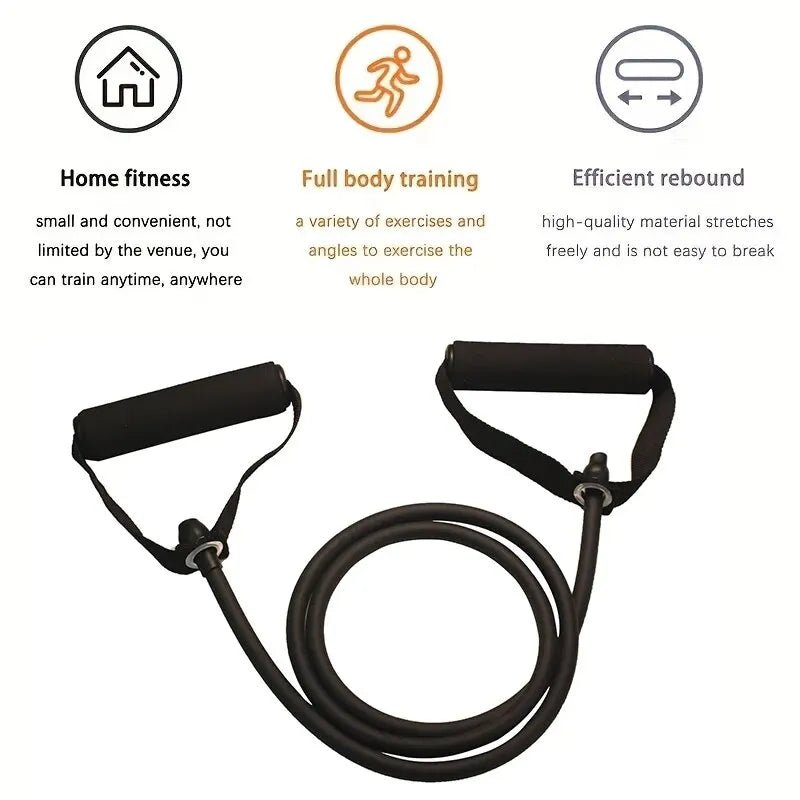 Resistance Bands with Handles – Full Body Strength Training Home Gym Set for Men & Women