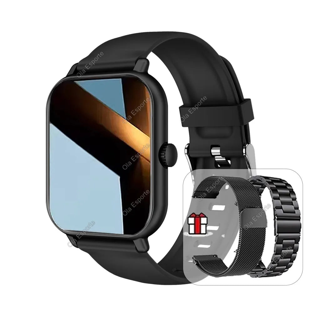 Bluetooth Call Smart Watch 2.01 Inch HD Screen Sports Fitness Tracker Wristband