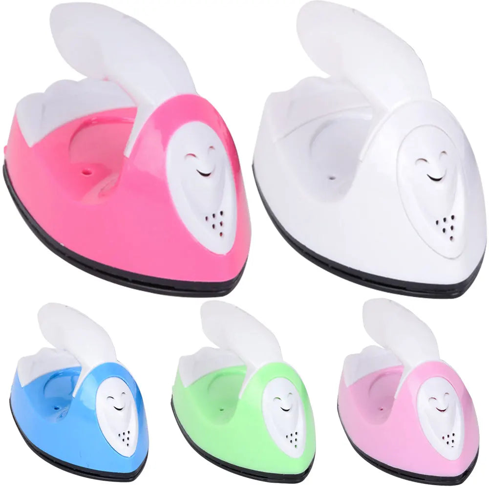 Mini DIY Heat Press Machine – Portable Electric Iron for Iron-On Transfers, Patches & Crafting