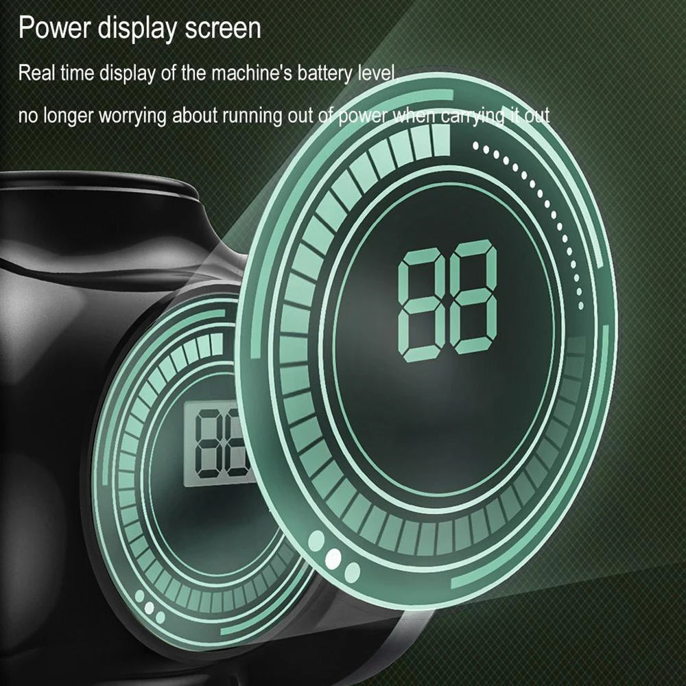 29000Pa Ultra-High Suction Mini Vacuum | 120W Wireless Handheld with Smart LCD Display