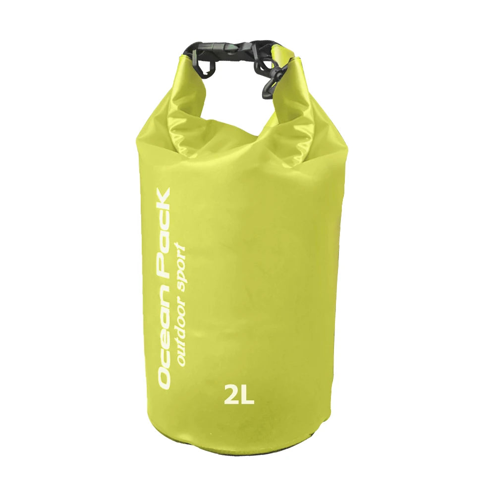 Lightweight Waterproof Floating Dry Bag 2L 5L | PVC Mesh Bag for Kayaking