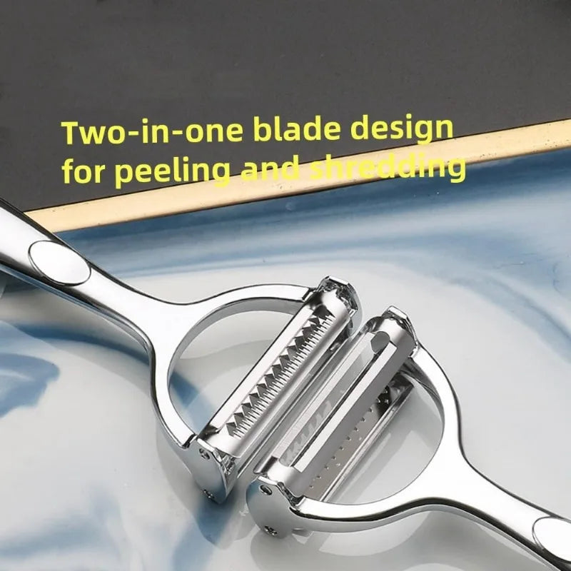 1/2Pcs Steel Vegetable Peeler Potato Peeler Multi-function Carrot Grater Fruit Tools Kitchen Accessories Cuisine Pelador