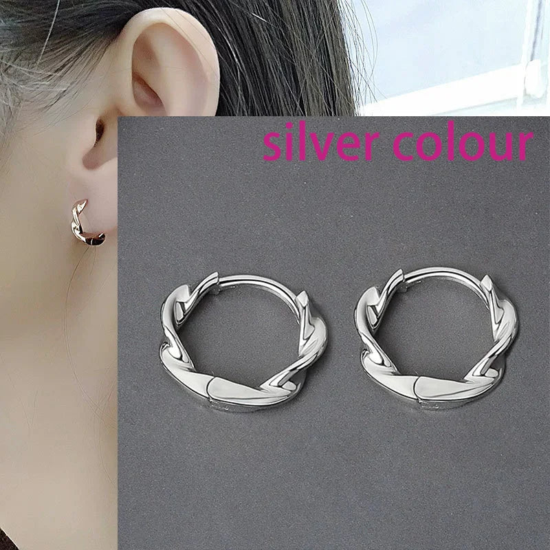 VENTFILLE 925 Sterling Silver Star Earring for Women Girl Personal Originality Trend Hip Hop Neutral Jewelry Gift Dropshipping