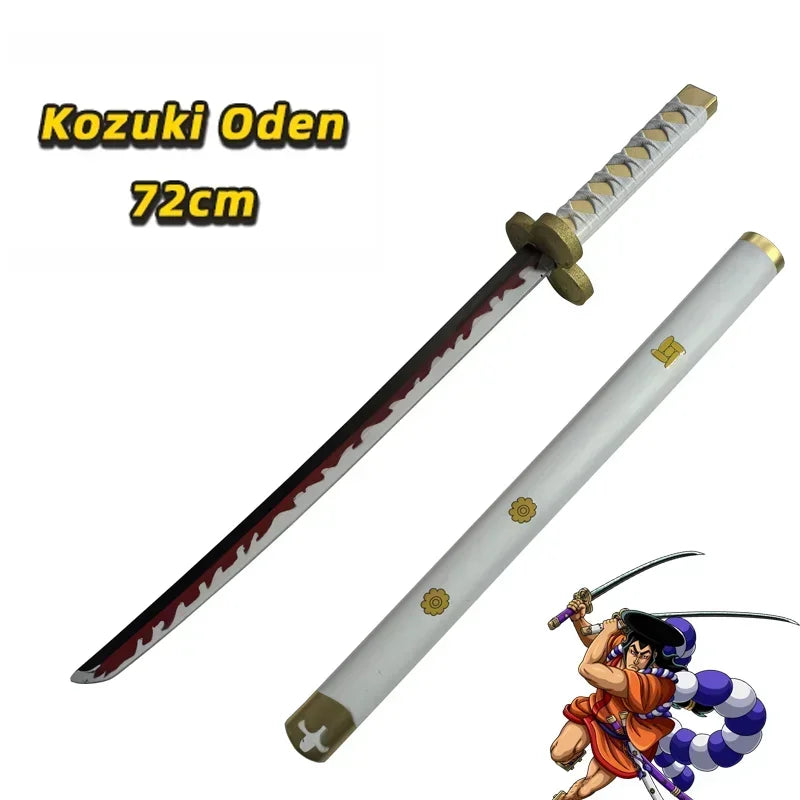 Roronoa Zoro & Trafalgar Law 72cm Cosplay Katana | PU Samurai Prop Toy Sword