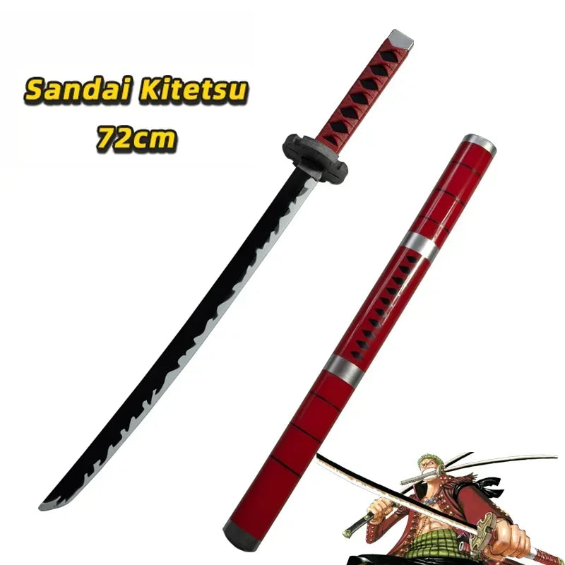 Roronoa Zoro & Trafalgar Law 72cm Cosplay Katana | PU Samurai Prop Toy Sword