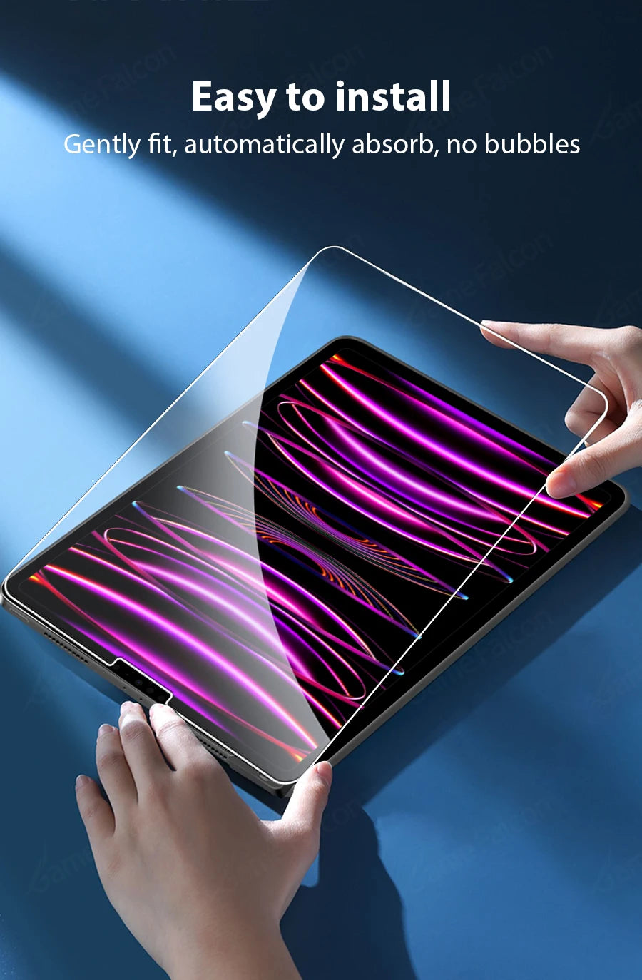 iPad Tempered Glass Screen Protector (Universal Fit)