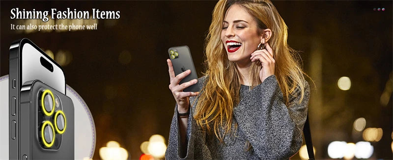 Luminous Camera Lens Protector for iPhone