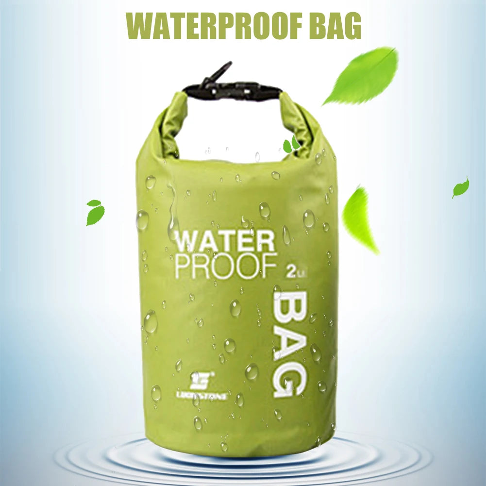 Lightweight Waterproof Floating Dry Bag 2L 5L | PVC Mesh Bag for Kayaking