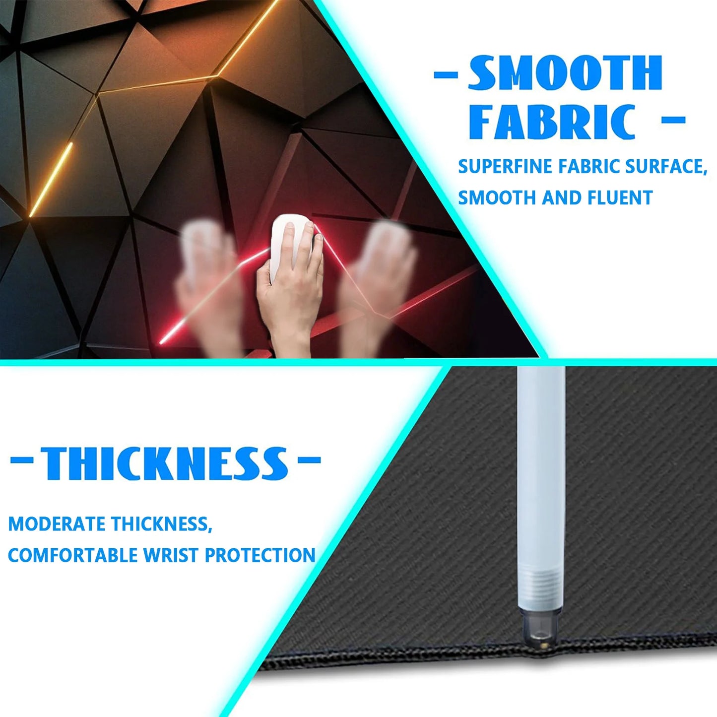 Extended Large Gaming Mouse Pad Desk Mat