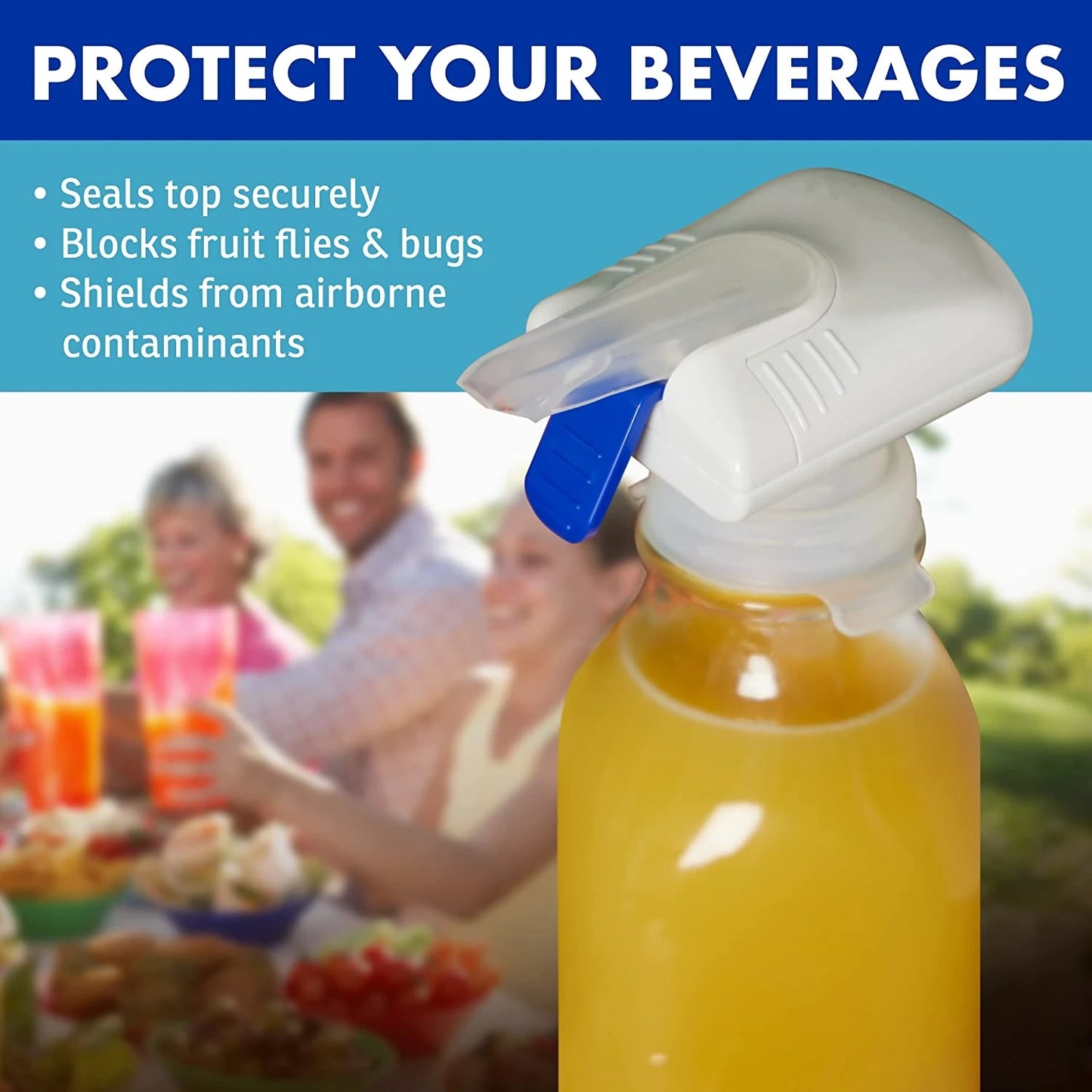 Automatic Drink Dispenser Pump Spill Proof Hands Free Beverage Milk Juice Suction Straw