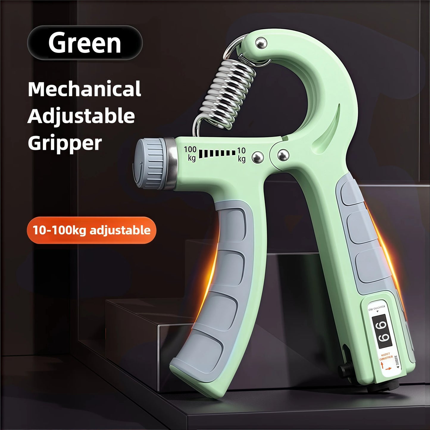 Adjustable Grip Strength Trainer – Hand & Forearm Strengthener for Muscle Building