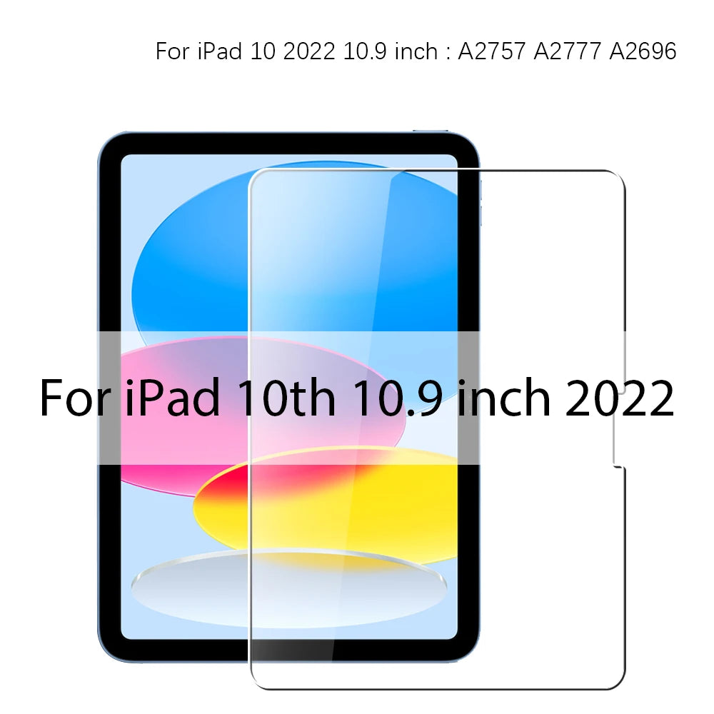 iPad Tempered Glass Screen Protector (Universal Fit)