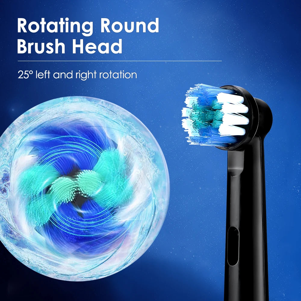 Intelligent Cordless Electric Toothbrush | USB Rechargeable Waterproof Oral Care