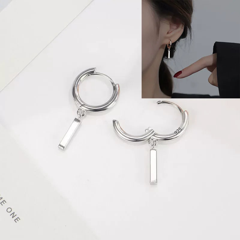 VENTFILLE 925 Sterling Silver Star Earring for Women Girl Personal Originality Trend Hip Hop Neutral Jewelry Gift Dropshipping