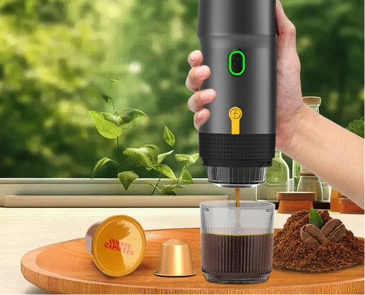 Portable Fully Automatic Espresso Capsule Coffee Machine For Large and Small Capsules Of Coffee Powder Electric Coffee Machine