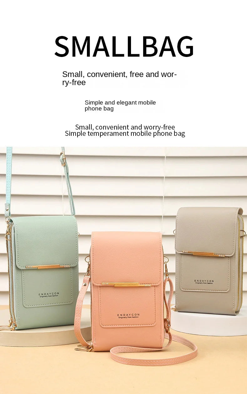 Touch Screen Phone Crossbody Bag