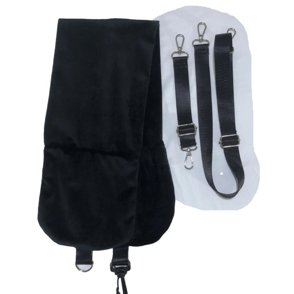 Stuffable Travel Neck Pillow – Clothes Storage Pillow for Flights