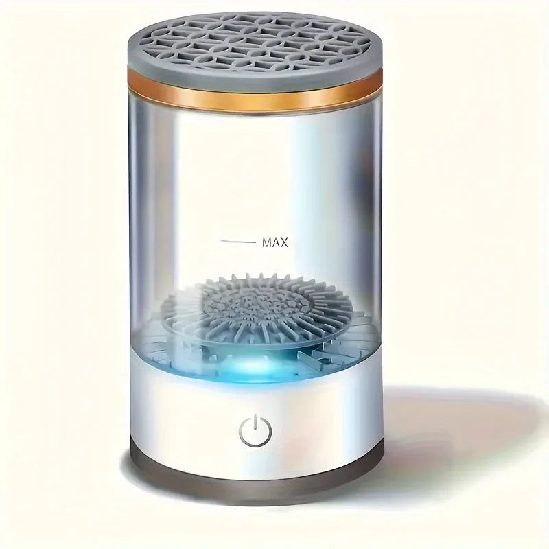 USB Makeup Brush Cleaner & Dryer – Fast Plug & Play Cosmetic Brush Cleaning Tool