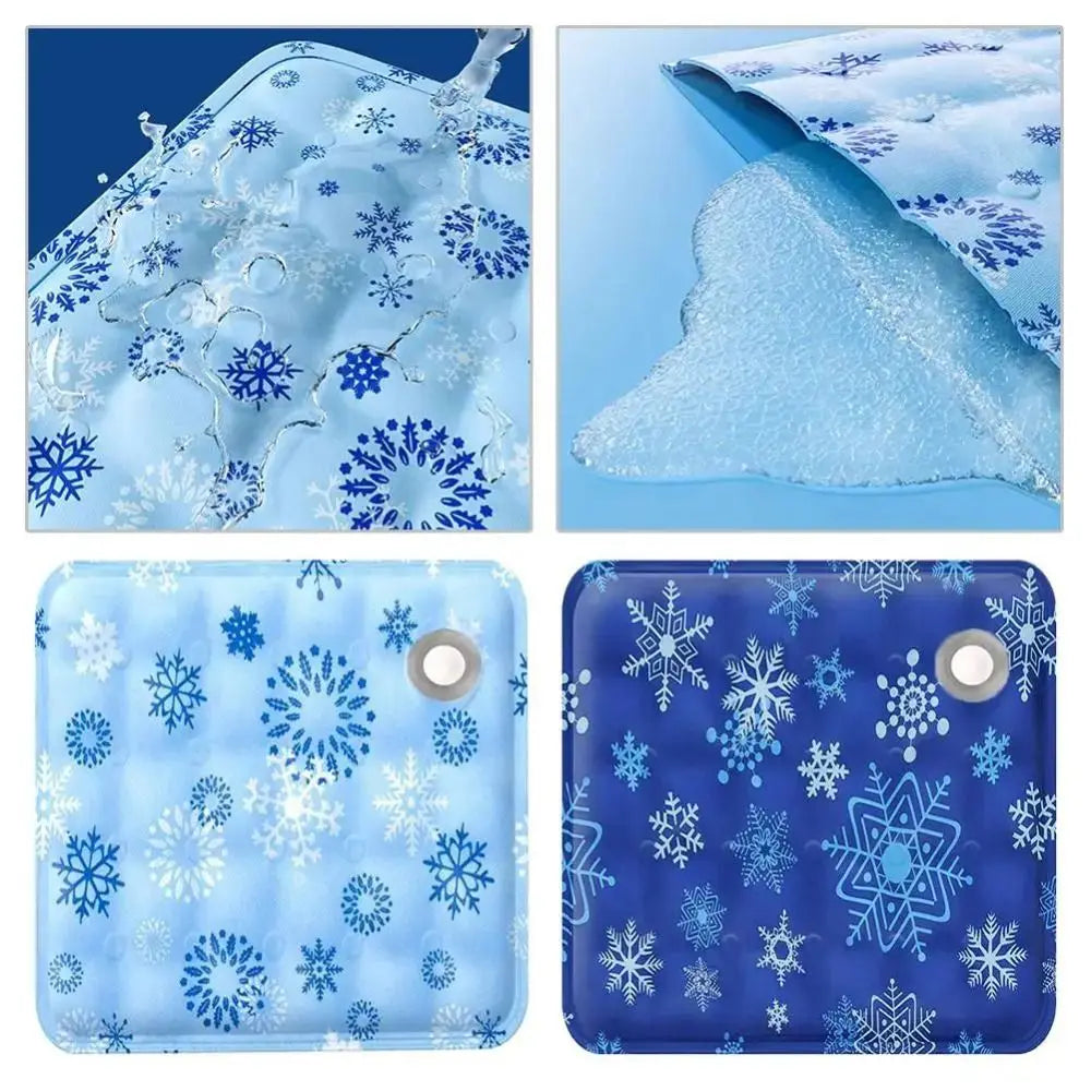Comfortable Waterproof Pet Cooling Mat | Ice Silk Summer Cooling Pad